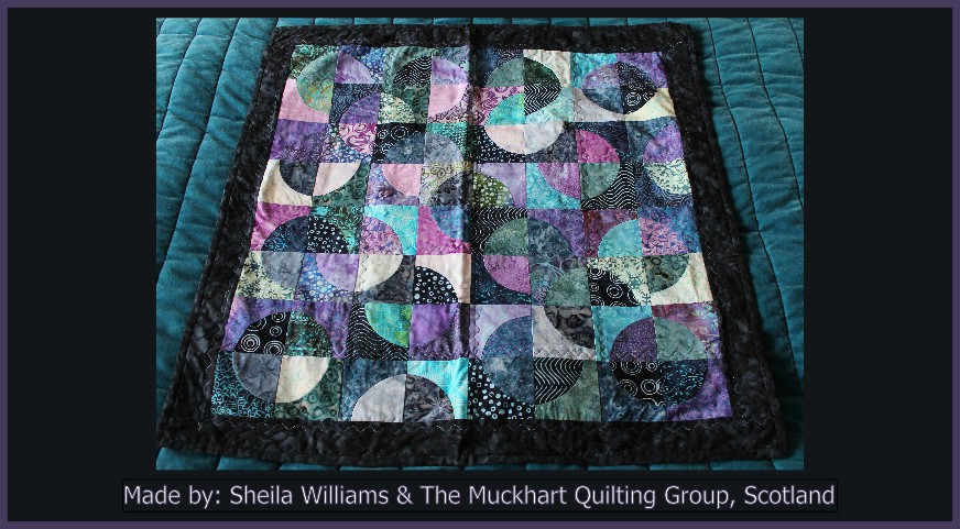  Sheila Williams  The Muckhart Quilting Group Made