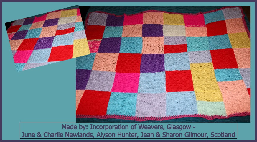  Incorporation of Weavers Glasgow - June  Charlie Newlands Alyson Hunter Jean  Sharon Gilmour Made