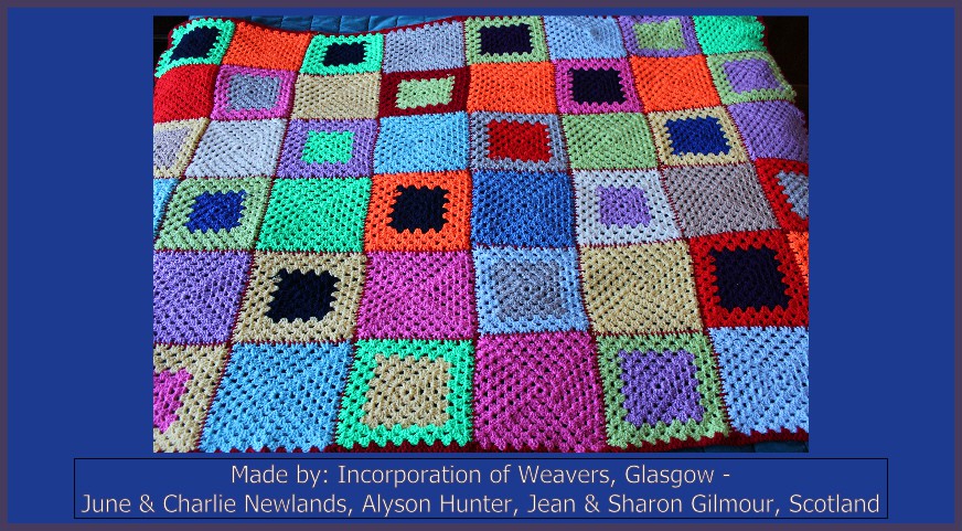  Incorporation of Weavers Glasgow - June  Charlie Newlands Alyson Hunter Jean  Sharon Gilmour Made